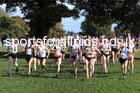 Senior women, 2024 Northern Cross Country Relays, Graves Park, Sheffield.   Photo: David T. Hewitson/Sports for All Pics